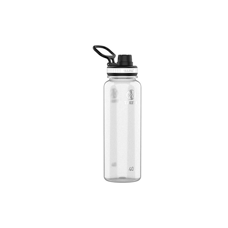 Takeya Tritan Water Bottle with Spout Lid - Durable Dishwasher-Safe