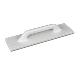 DEWEPRO® Polystyrene PS Grating Board - Plastic Cleaning Board - Smoother for Limescale Plaster - Dimensions: 500 x 140 mm