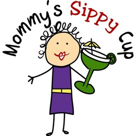 CafePress Mommy's Sippy Cup Memory Keepsake Jewelry Box, 5"x5"x3.75"