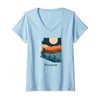 Womens Prescott Arizona Desert Style Boho AZ Landscape V-Neck T-Shirt