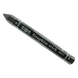 Koh-I-Noor 33897104 Progresso Jumbo Woodless Graphite Pencil 4B, Grey