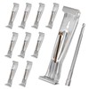 10 Pack 5 Inch K Style Gutter Hangers with Rust-Resistant