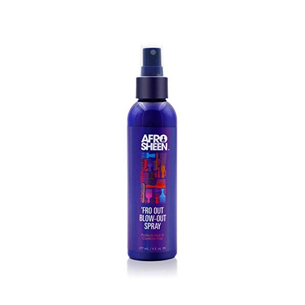 Afro Sheen 'Fro Out Blow-Out Spray. Protects Hair & Controls
