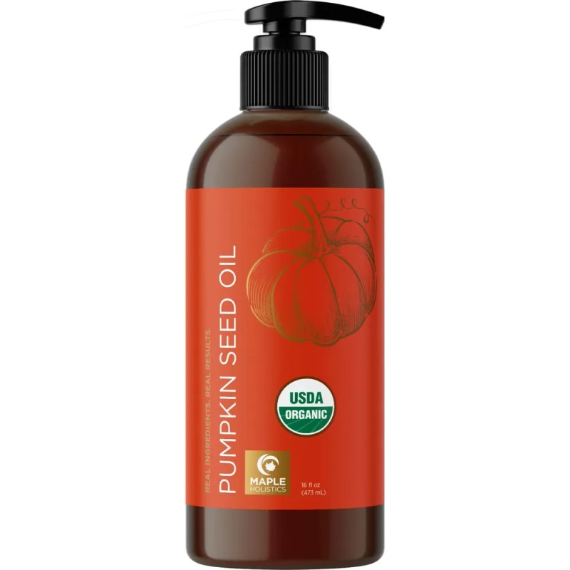 Aceite De Semilla De Calabaza Orgánico 100% Puro Para Cabell