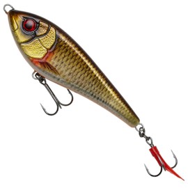 Savage Gear Deviator Swim Jerkbait, Colour: Dirty Roach, Length / Weight / Swimming Behavior 14 cm / 70 g / Slow Sinking