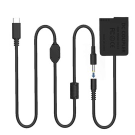 F1TP DMW-DCC8 DC Coupler BLC12 Dummy Battery USB-C Kit Replace DMW-AC8 AC10 AC Power Adapter for Panasonic Lumix DMC-G5 G6 G7 GX8 G80 G81 G85 GH2 FZ300 FZ1000 FZ2000 FZ2500 Cameras