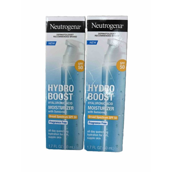 Neutrogena LOT OF 2 Neutrogena Hydro Boost Face Moisturizer Broad