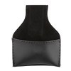 Billiard Chalk Holder, Portable Cues Chalk Holder, Black PU Pouch