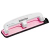 PaperPro 2188 Ribbon Compact 3-Hole Punch, pink