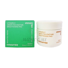 Innisfree Vitamin C Tone-Up Radiance Pads 60 Sheets/170mL / 이니스프리 비타민C 톤업 광채 패드 60매170mL