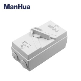 MAN 호환Hua IP66 내후성 절연 스위치 PG 커넥터 야외 상황 1P 2P 20A 35A 63A [09 UKF2-63] MAN Compatible Hua IP66 Weatherproof Insulated Switch PG Connector Outdoor Conditions 1P 2P 20A 35A 63A [09 UKF2-63]