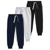 Flygo 3 Pack Boys Sweatpants Kids Active Joggers Athletic Casual