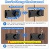 TOKCKYBL Keyless Cabinet Lock with Combination Code - 3-Digit Password