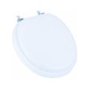 Mayfair 13CP 000 Soft Toilet Seat, 1 Pack Round, White