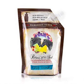 Barefoot Venus Loción Corporal De Nuez De Macadamia Eco-Refill 250 Ml (Coco Negro)