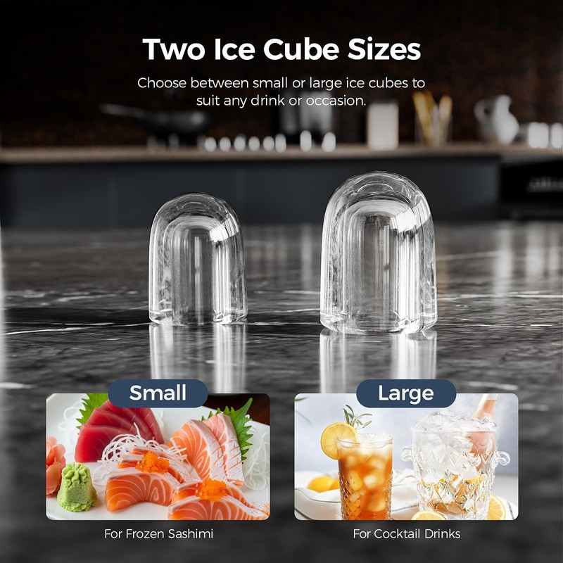 Electactic Pro Ice Maker: Fresh Ice On Demand in 6