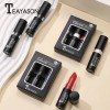 3 Regalos De Lápiz Labial Mate En Negro, Impermeables