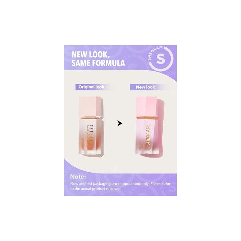 SHEGLAM Maquillaje con rubor líquido Color Bloom Dayglow para mejillas