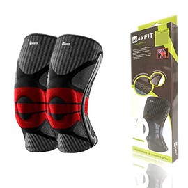 Rodillera deportiva de compresiónModelo HX928, Rodillera Deportiva Acolchadas con Gel. Rodilleras de Compresión Manga para Pierna. Rodilleras...      