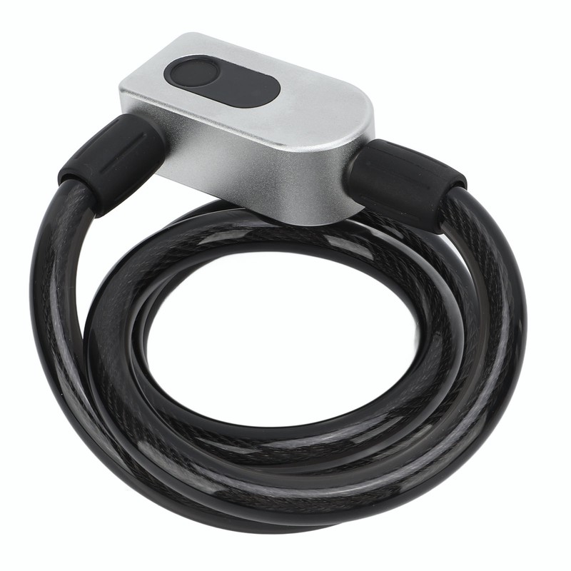 Smart Bluetooth Fingerprint Cable Lock Anti Theft Keyless Electronic for