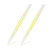 BEZOX 2 Pieces Glass Cuticle Pusher - Double Ended Manicure