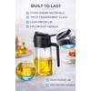 2-Pack Olive Oil Sprayer Set - Glass Oil Mister for