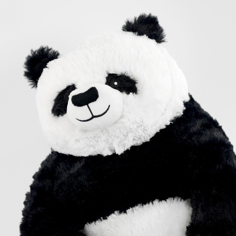Large 22" Soft Plush Sitting Panda Bear Toy White &