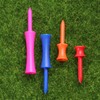 TOYANDONA 40Pcs Golf Tees, Double Deck 4 Sizes Golf Step