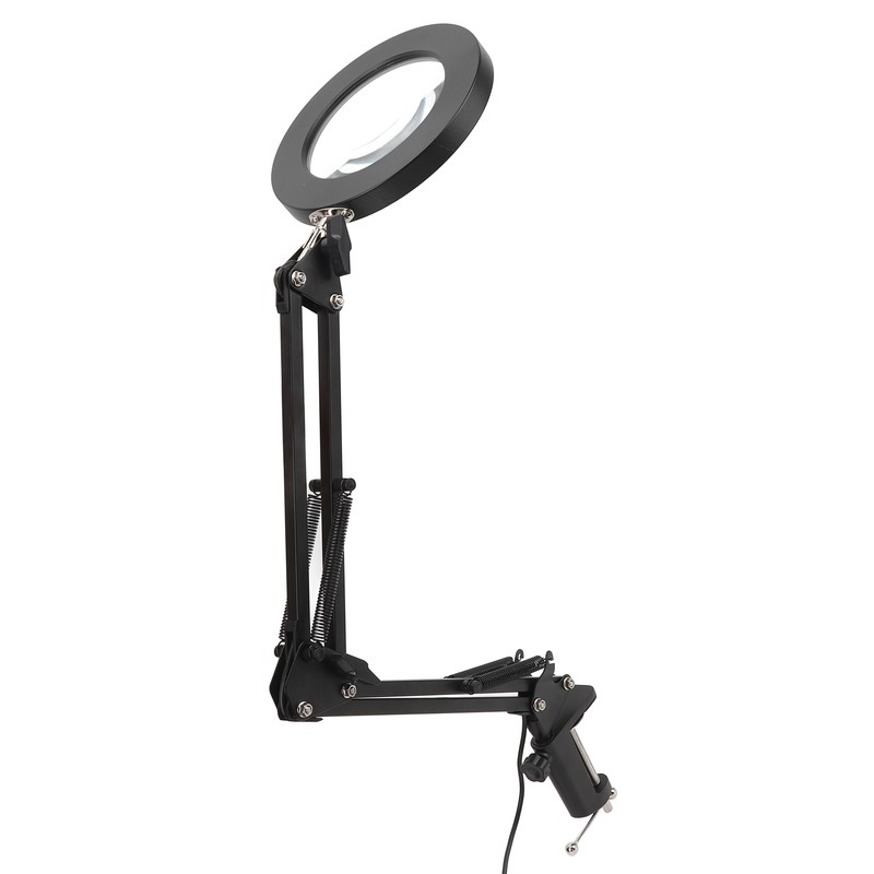 72 LED Magnifying Glass Light with Clamp Eye Protection 5X