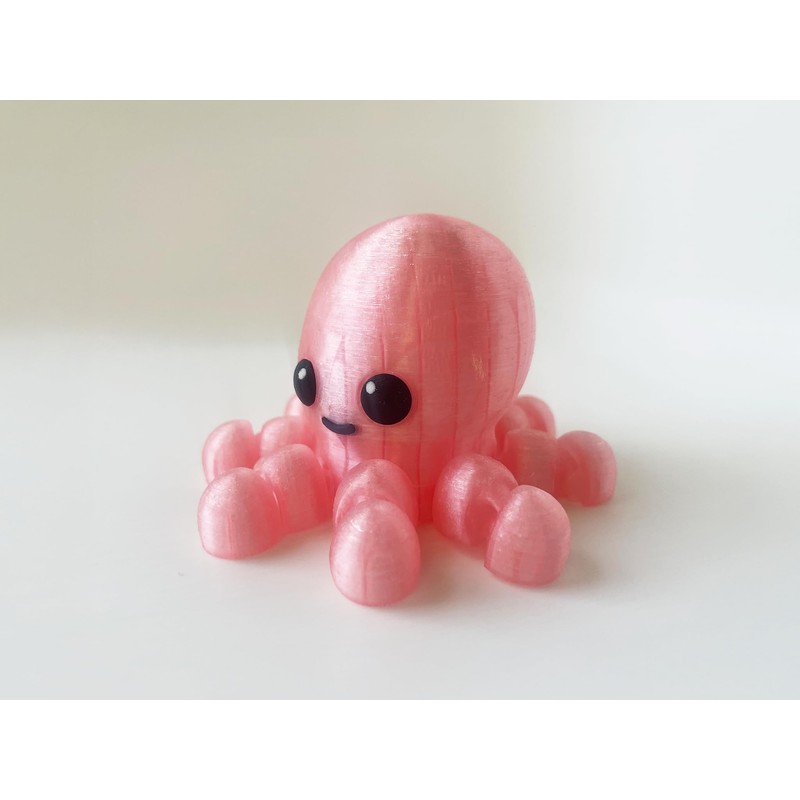 Baby Pink Light Up Octopus Fidget