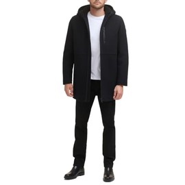 KENNETH COLE Men's Midweight Jacket, Quilted Black, X-Large