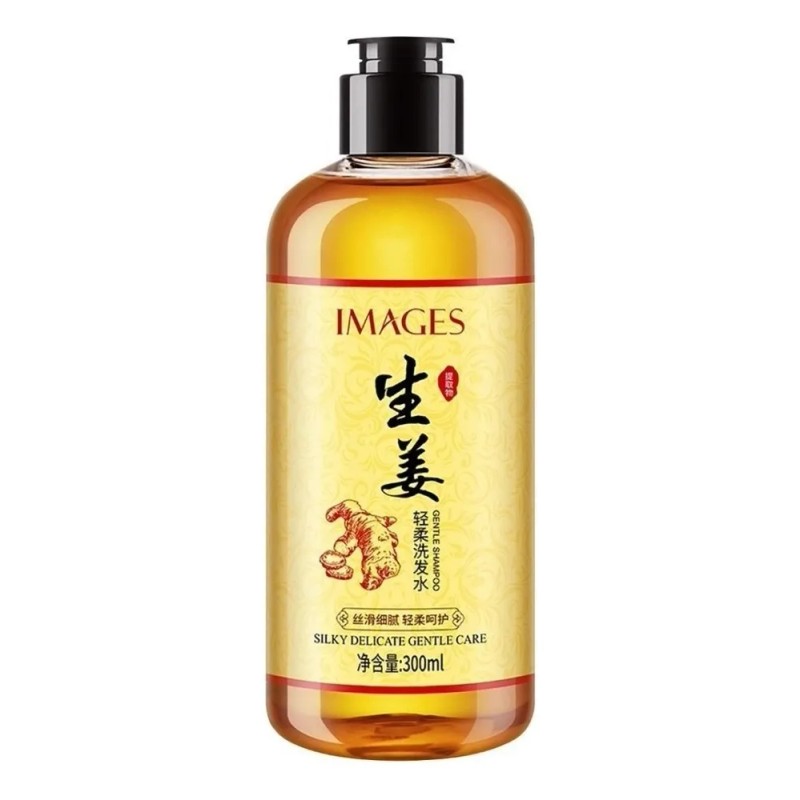 Shampoo De Jengibre Anti Caspa Caída Cabello Fríz Hidratante