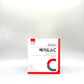 Korea Eundan Megadose C Vitamin C 3000 3g x 100 packets x 1 box / 고려은단 메가도스C 비타민C 3000 3g x 100포 x 1박스