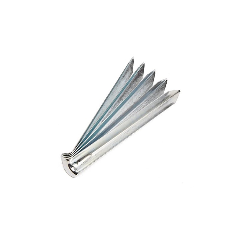 Vango Steel V Pegs, Silver, One Size