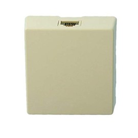 Leviton 4625A-24I 6P4C Screw Terminal, Type 625A2 Surface Mount Jack, Ivory