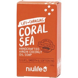 Niulife Coconut Oil Coral Sea Soap 100 g