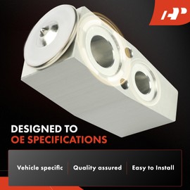 A-Premium A/C Expansion Valve Compatible with Ford Transit-150 2015-2022, Transit-250 2015-2021, Transit-350 2015-2022, Transit-350 HD 2015-2022, Transit Connect 2018, Front Side