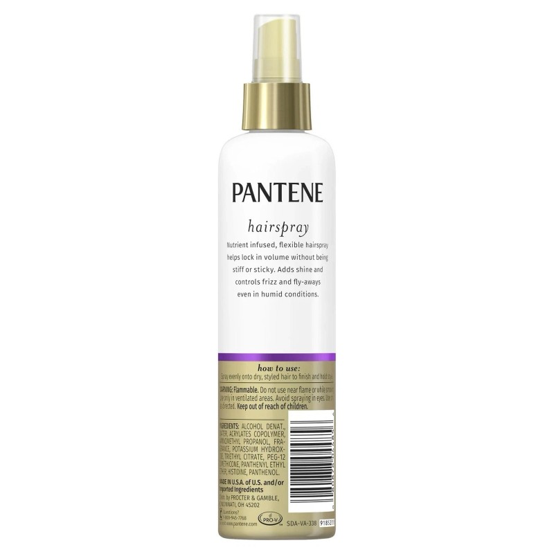 Pantene (3 pack) Pantene Pro-V Texturizing Volumizing Hair Spray, Non-Aerosol,