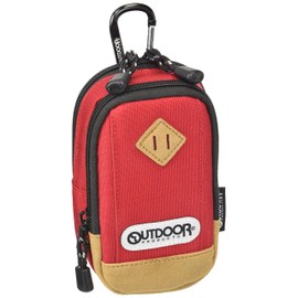 OUTDOOR PRODUCTS (アウトドアプロダクツ) デジタルカメラケース アウトドア カメラポーチ01 レッド ODCP01RD