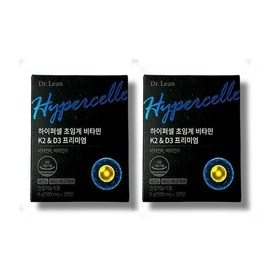 Dr.Lin Hypercell Supercritical Vitamin K2 D3 Premium 30 tablets 2 boxes / 닥터린 하이퍼셀 초임계 비타민K2 D3 프리미엄 30정 2박스