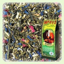 AMARETTO MIRACLE TEA Premium Green Tea 50 Gram (1.76 Oz)