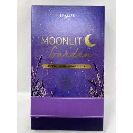 Spa Life Moonlit Garden Evening Skincare Set Sleep Mask Facial Mask Socks Gloves