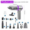 CLZFXS Car Vacuum Portable Cordless - 18000PA 3 in 1