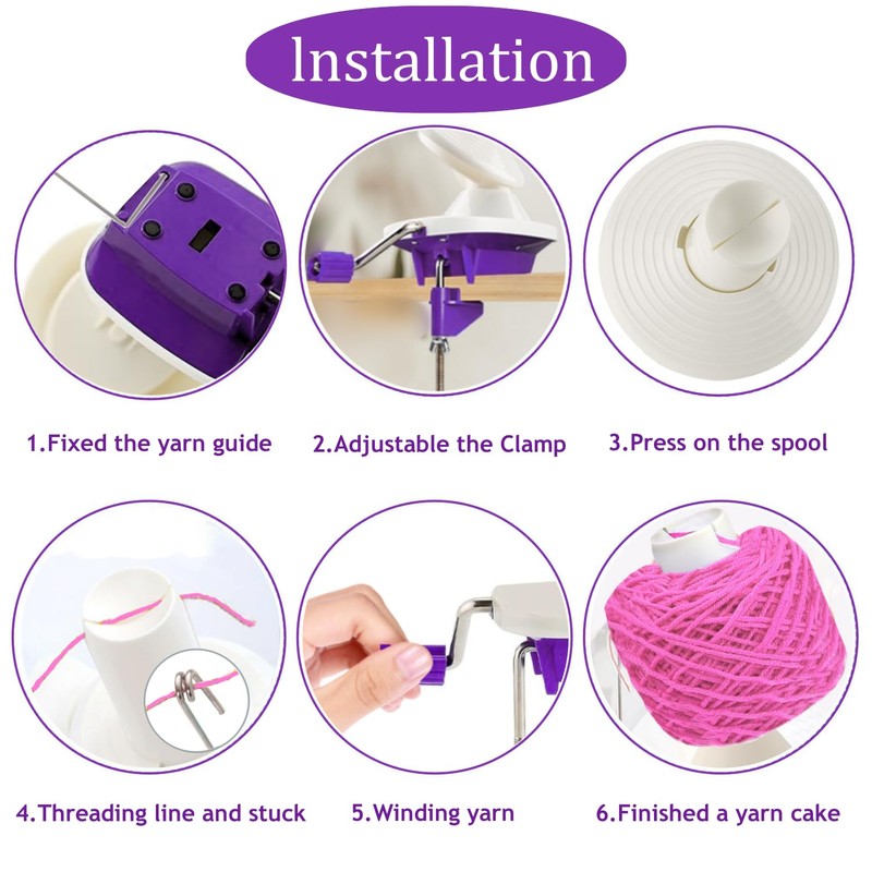 Yarn Ball Winder, Weaving Ball WinderNeedle Craft Yarn Ball Winder,The