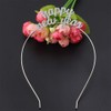 BinaryABC Happy New Year Headband Tiara, Rhinestone New Year Eve