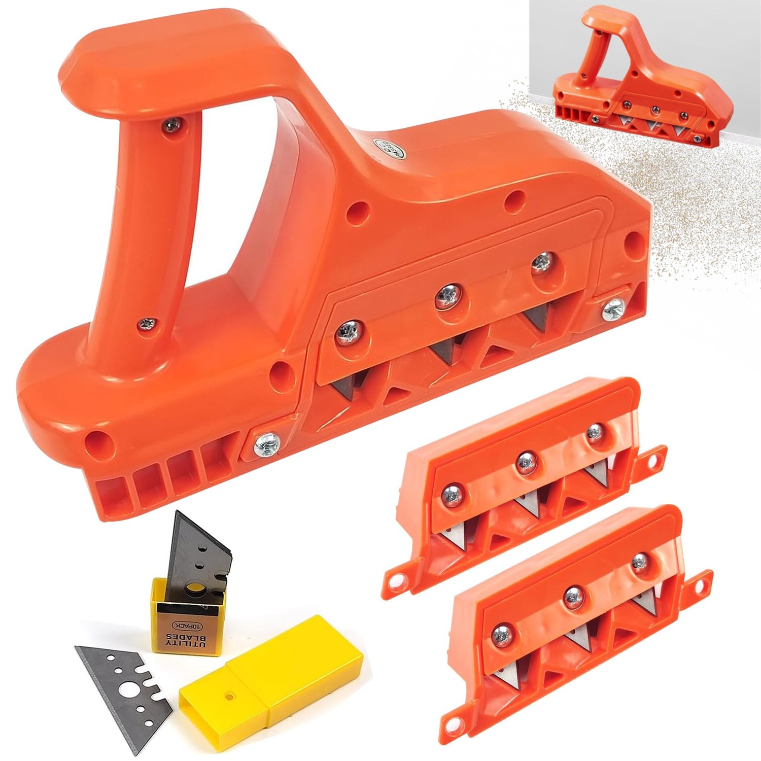Plasterboard Edger Fast Cutter,Precise 45°+60° Gypsum Board Chamferer ...