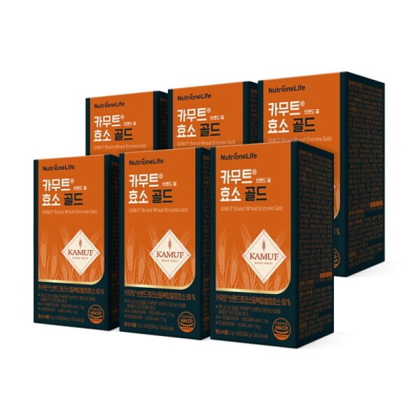 Nutrione (Life) Kamut Brand Mill Enzyme Gold 6 Boxes /