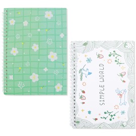 BDHYYM Pack of 2 Sticker Scrapbooks, A5 Empty Sticker Album, Sticker Scrapbooks, Sticker Scrapbook, Sticker Scrapbook, Reusable Sticker Book for Collecting Stickers for Children and Adults (21 x 15