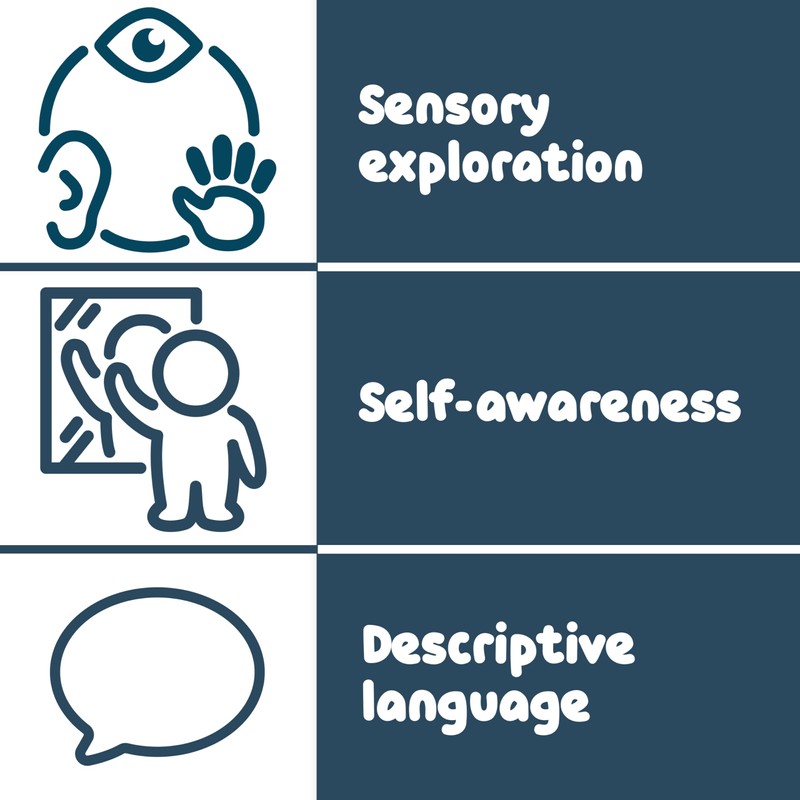 SPARK & WOW Sensory Wall Toddler Mirror | Large |