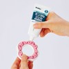 Petio Dog Toy, Chewing Ring Dental, Hard, Ripe Strawberry Flavor